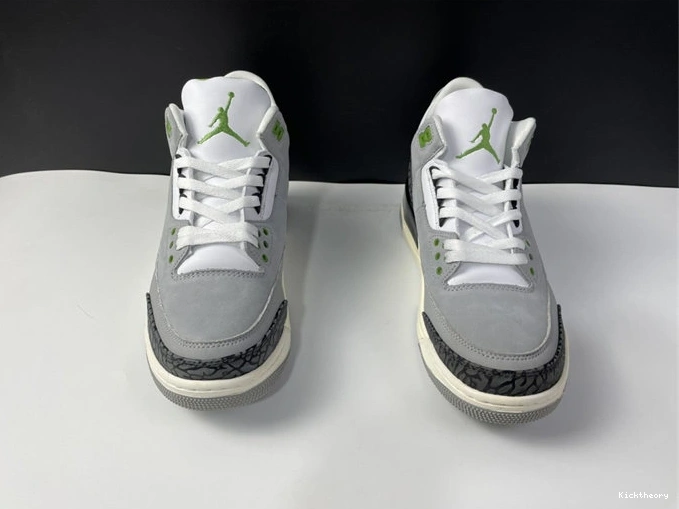 Kicktheory 136064- Chlorophyll Breathable Jordan3 3850 1013